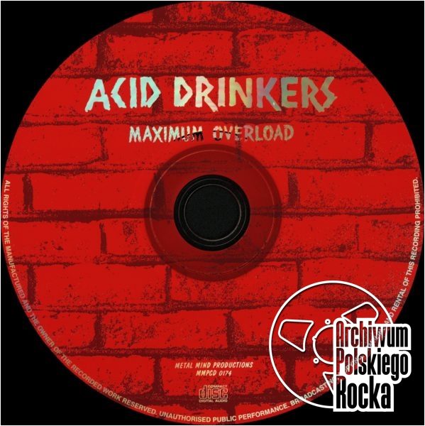 Acid Drinkers - Maximum Overload