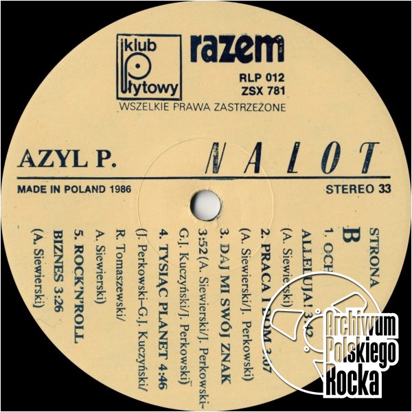 Azyl P. - Nalot