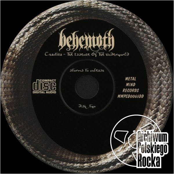 Behemoth - Chaotica - The Essence of the Underworld
