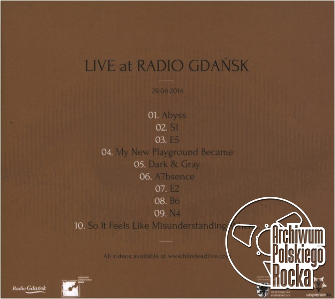 Blindead - Live At Radio Gdańsk
