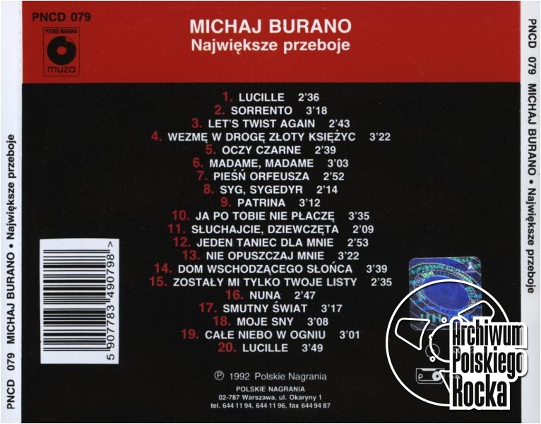 Michaj Burano - Największe przeboje