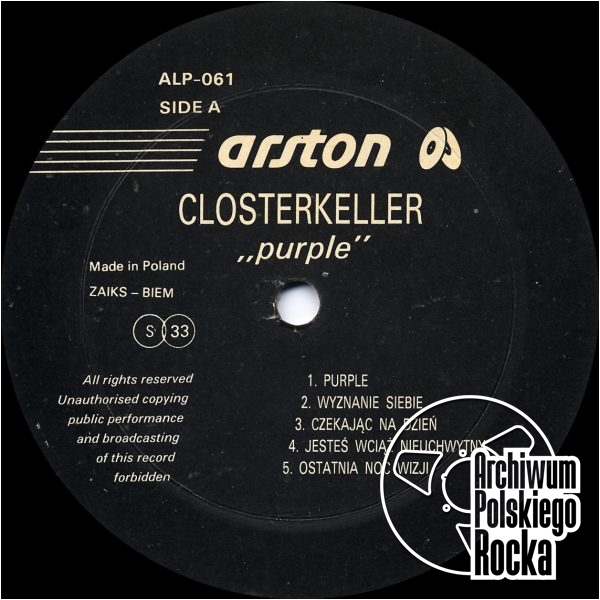Closterkeller - Purple