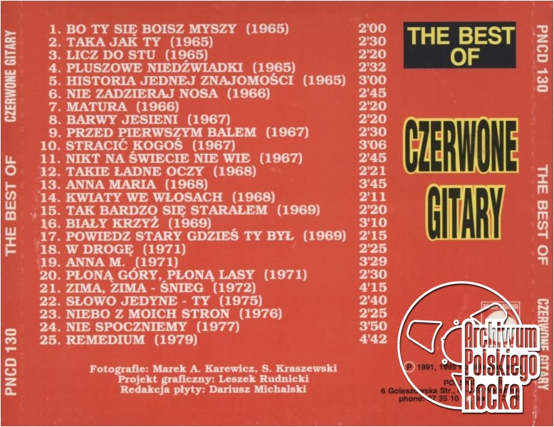 Czerwone Gitary - The Best Of