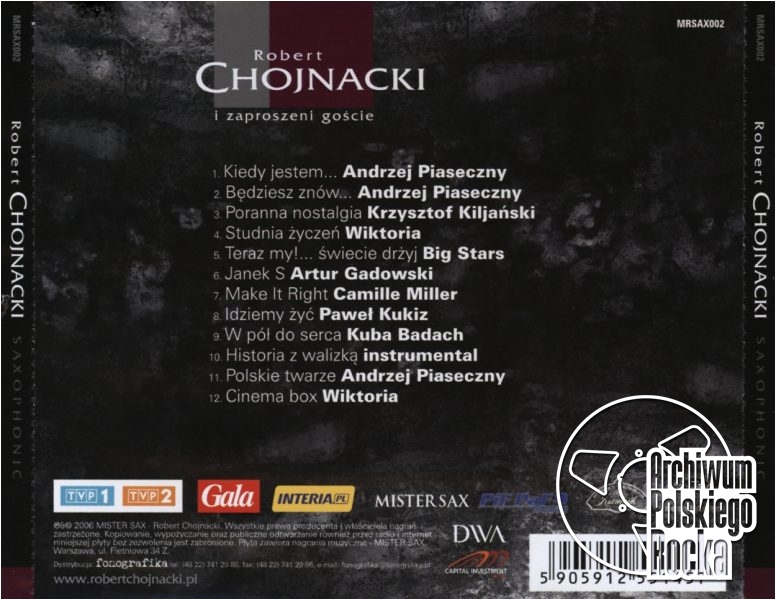 Chojnacki, Robert - Saxophonic