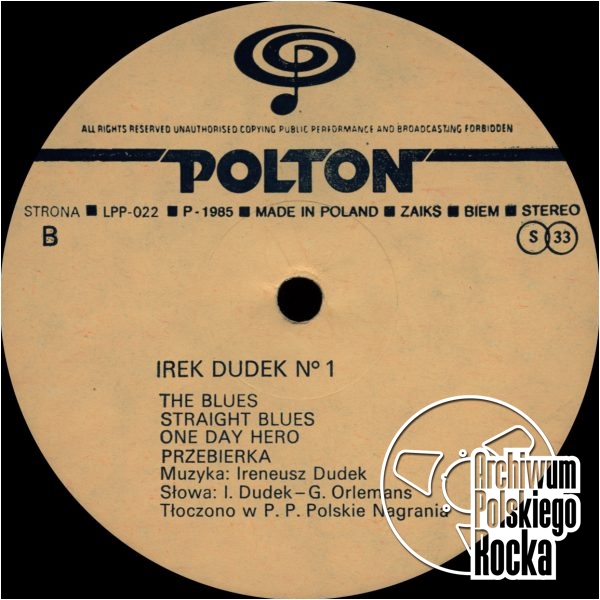 Irek Dudek - No 1