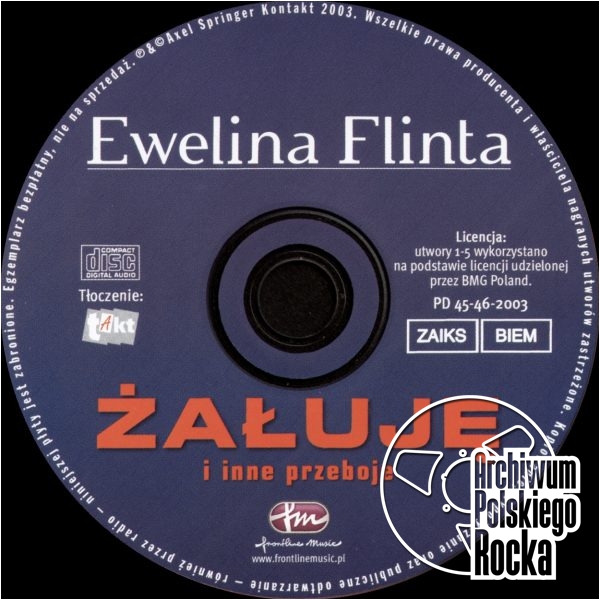 Flinta, Ewelina - Żałuję