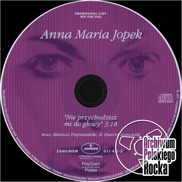 Anna Maria Jopek - Nie przychodzisz mi do głowy