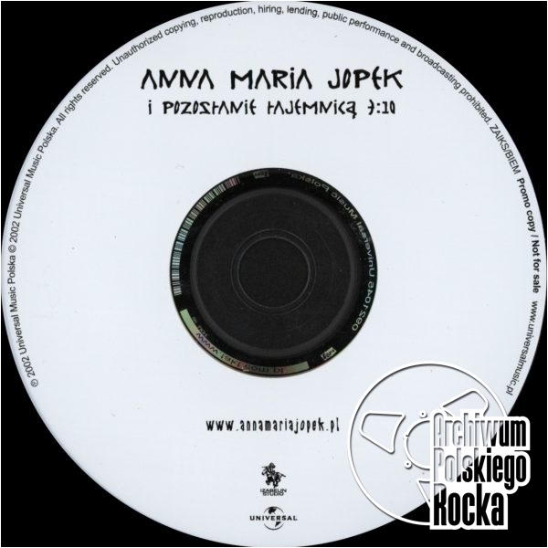 Anna Maria Jopek - I pozostanie tajemnicą