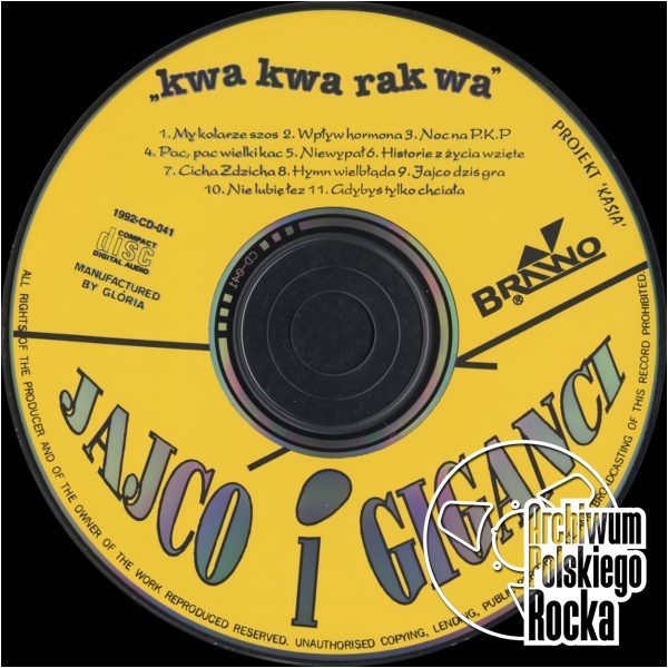 Jajco & Giganci - Kwa kwa rak wa