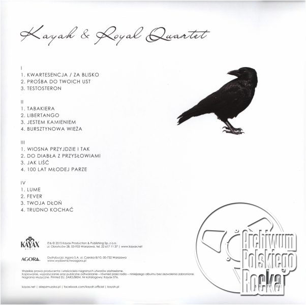 Kayah - Kayah & Royal Quartet