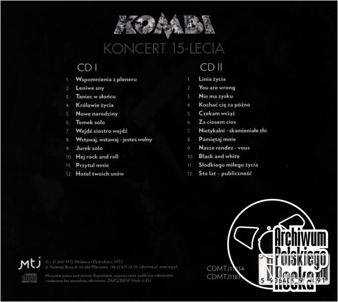 Kombi - Koncert 15-lecia Kombi