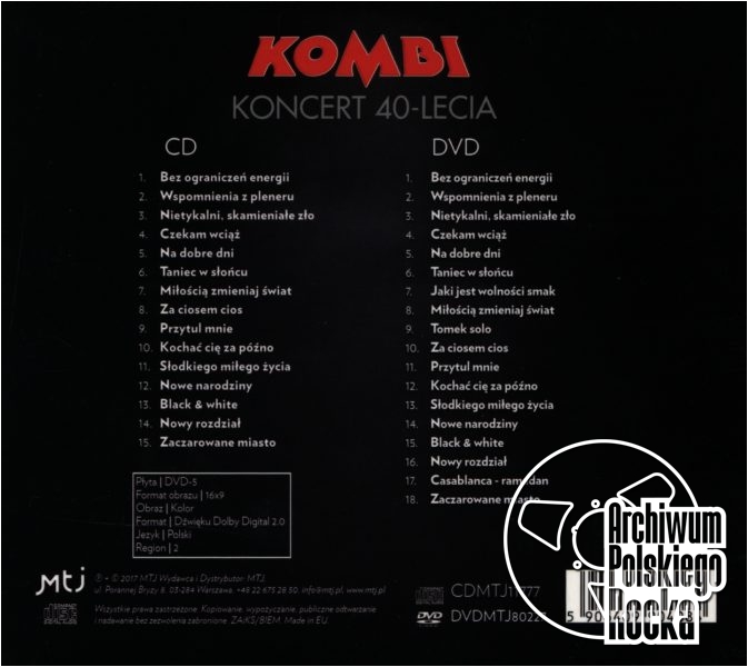 Kombi - Koncert 40-lecia Kombi