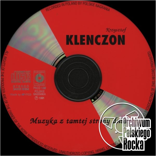 Klenczon, Krzysztof - Muzyka z tamtej strony dnia