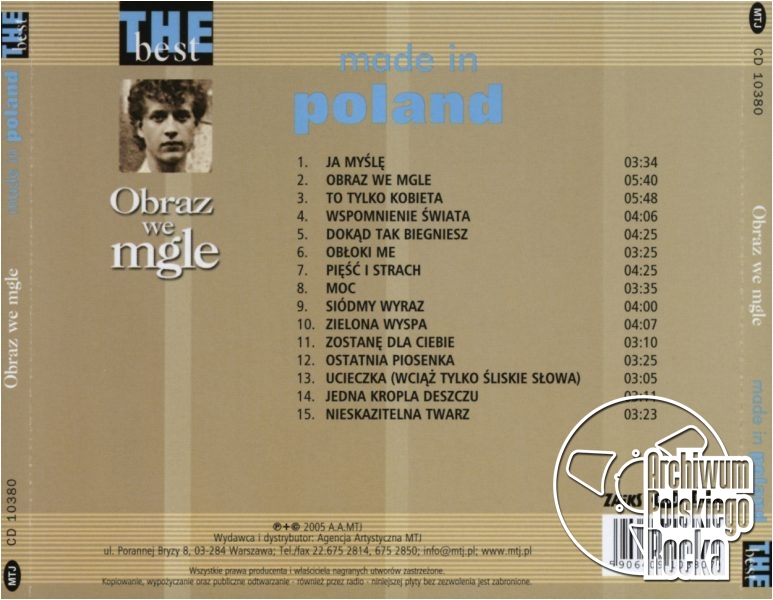 Made In Poland - Obraz we mgle