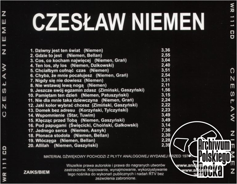 Niemen, Czesław - Gold Edition