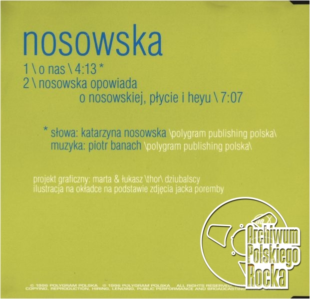 Nosowska - O nas
