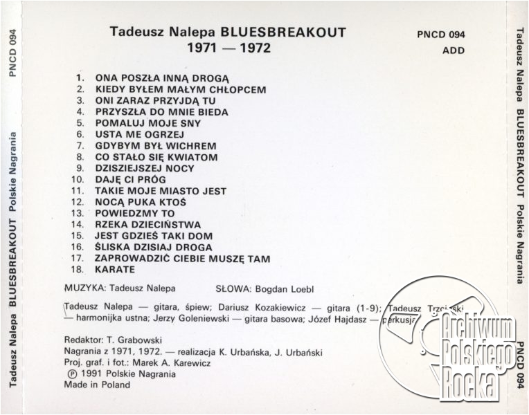 Nalepa, Tadeusz - Bluesbreakout