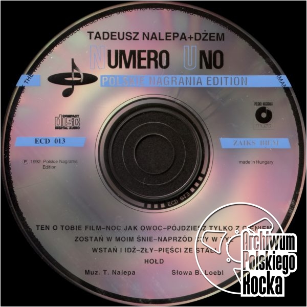 Nalepa, Tadeusz - Numero Uno