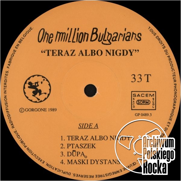 One Milion Bulgarians - Teraz albo nigdy
