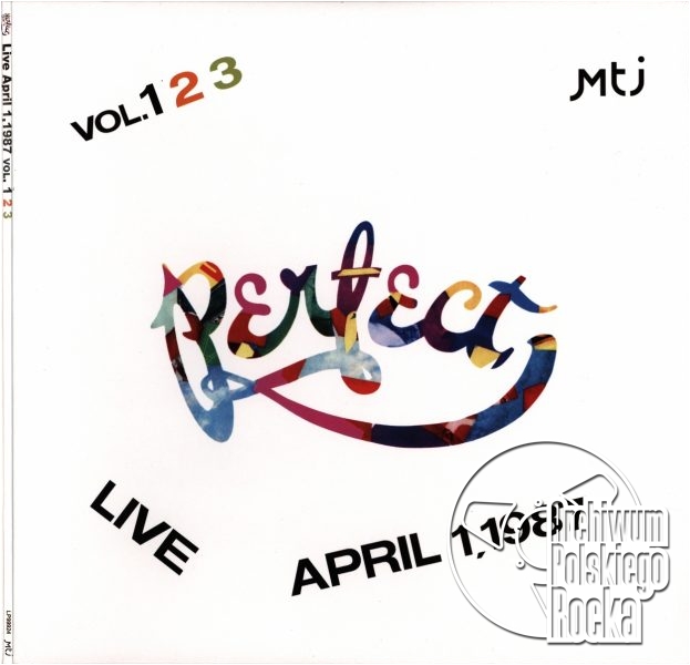 Perfect - Perfect Live April 1 1987