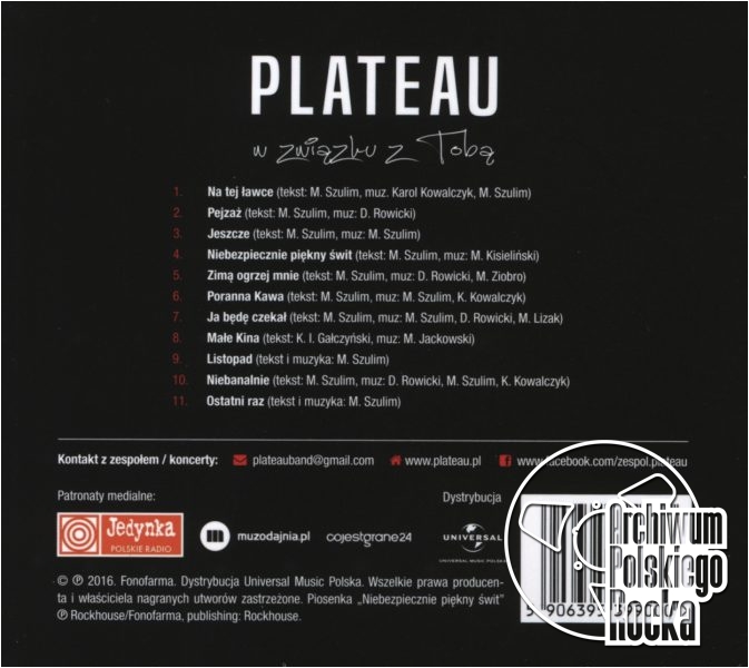 Plateau - W związku z tobą