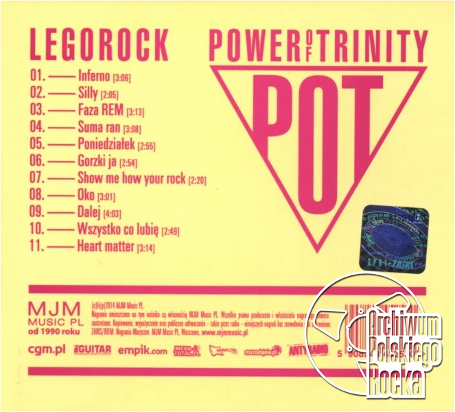 Power Of Trinity - Legorock