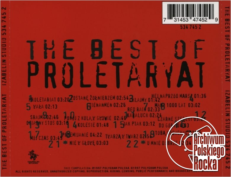 Proletaryat - The Best Of