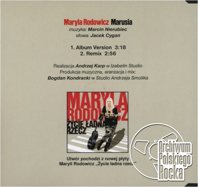 Maryla Rodowicz - Marusia