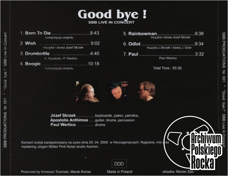 SBB - Good Bye