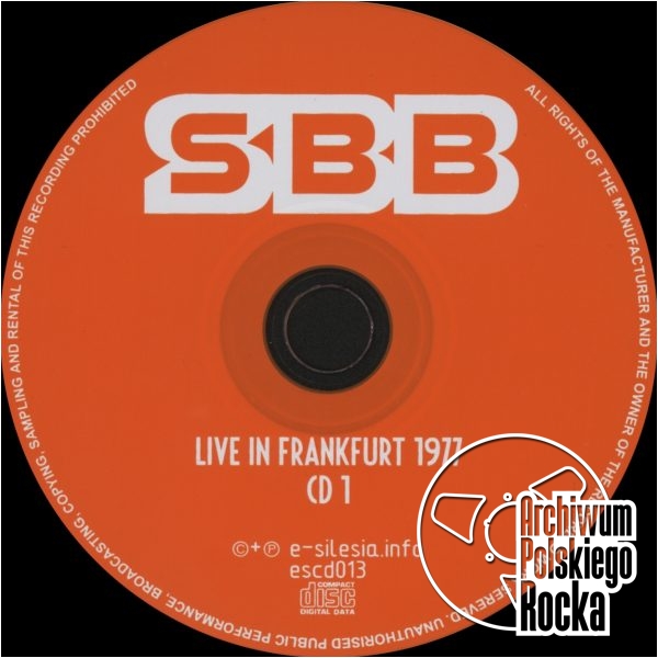 SBB - Live In Frankfurt 1977