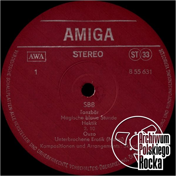 SBB - SBB (Amiga Album)