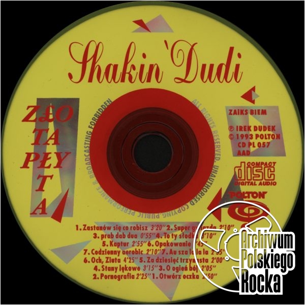 Shakin` Dudi - Złota płyta
