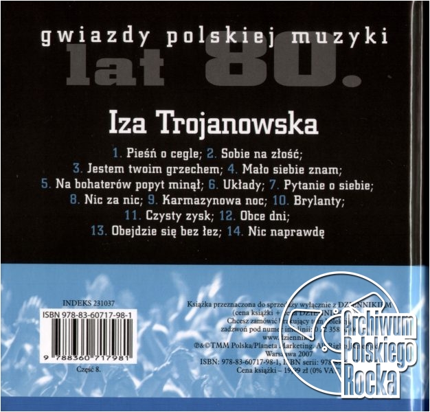 Trojanowska, Izabela - Gwiazdy polskiej muzyki lat 80