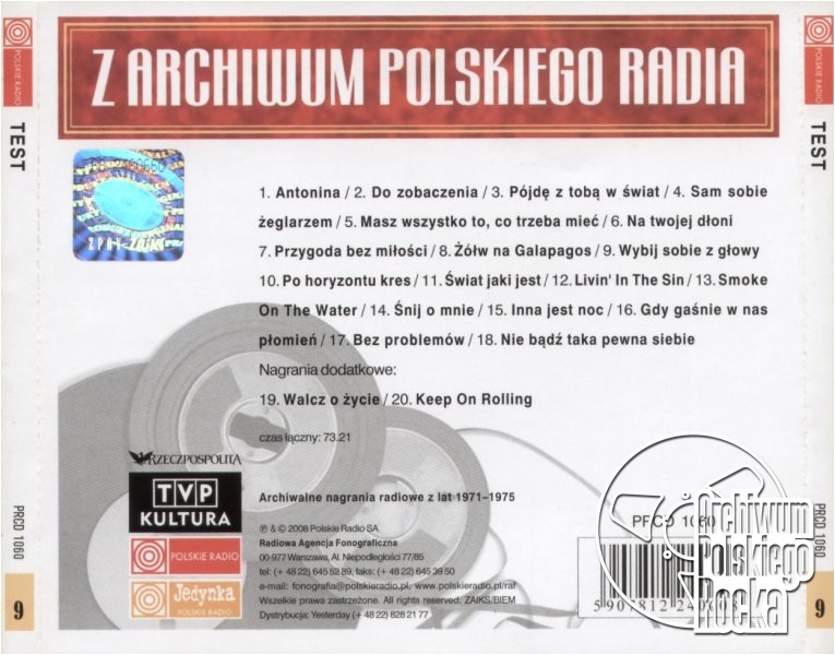 Test - Z archiwum Polskiego Radia vol. 9