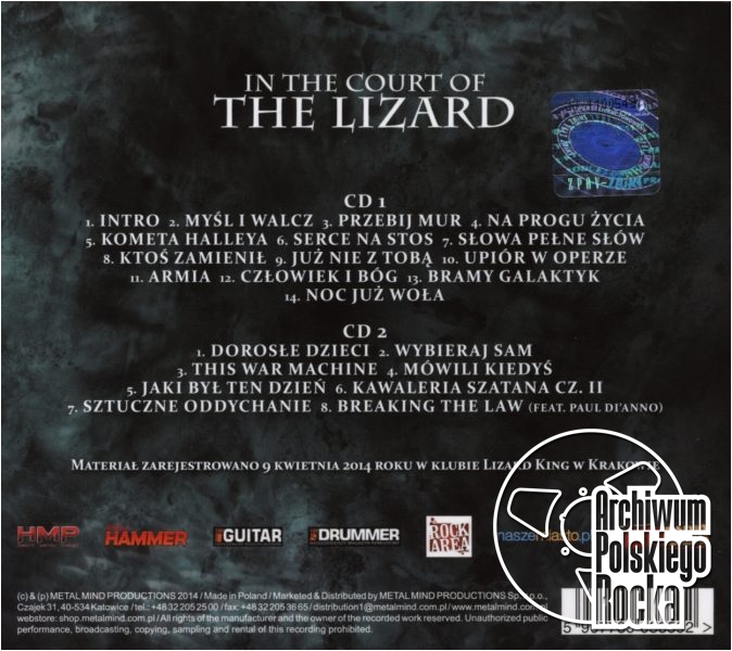Turbo - In The Court Of The Lizard
