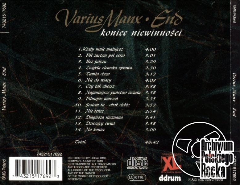 Varius Manx - End